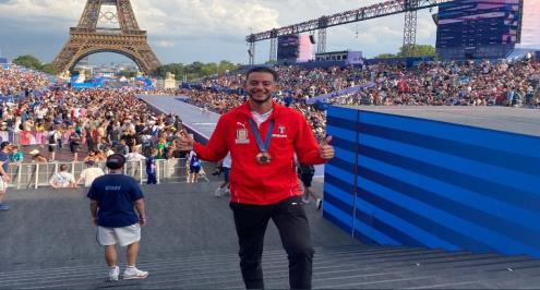 "قيام الليل وسورة البقرة".. محمد السيد صاحب برونزية أولمبياد باريس يكشف سر نجاحه (فيديو)